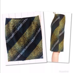 Classiques Entier Skirts - CLASSIQUES ENTIER WOOL PLAID STRAIGHT SUIT SKIRT Classiques Entier Skirts - CLASSIQUES ENTIER WOOL PLAID STRAIGHT SUIT SKIRT